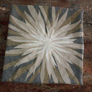 Sounds by Allegra Hicks for West Elm Hemp Throw Pillow Cover 18x18"